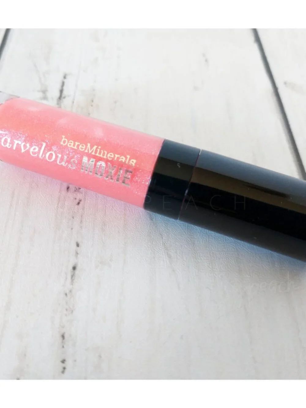 bareMinerals Crowd Surfer Lip Gloss New 2.25ml/.07oz Travel Coastal Chic Preppy